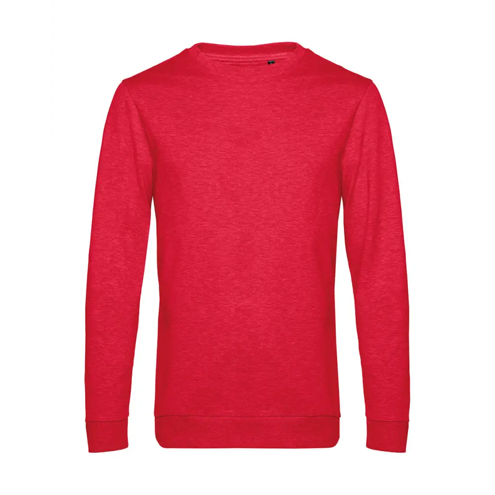 B&C #Set In French Terry - Heather Red / XS