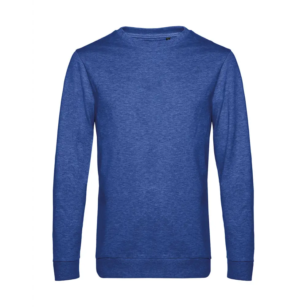 B&C #Set In French Terry - Heather Royal Blue / XS