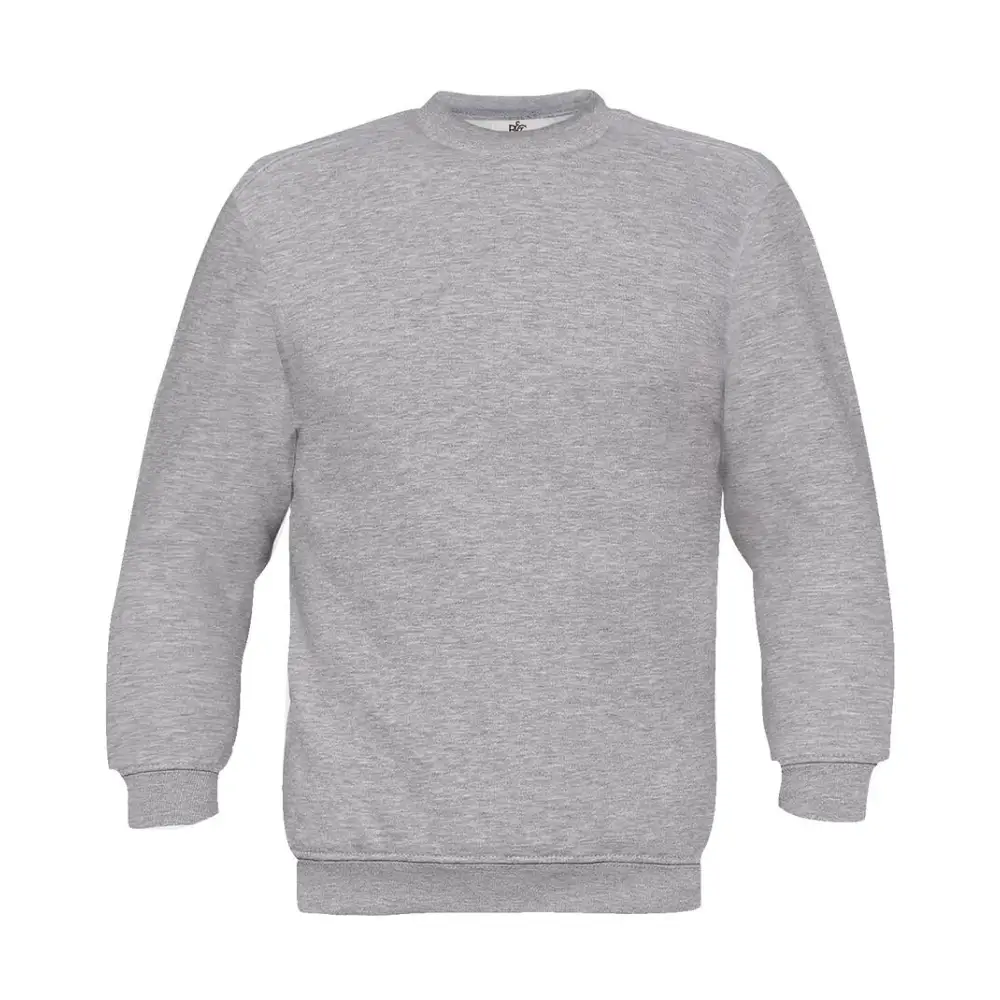 B&C Set In Sweatshirt - Heather Grey / S
