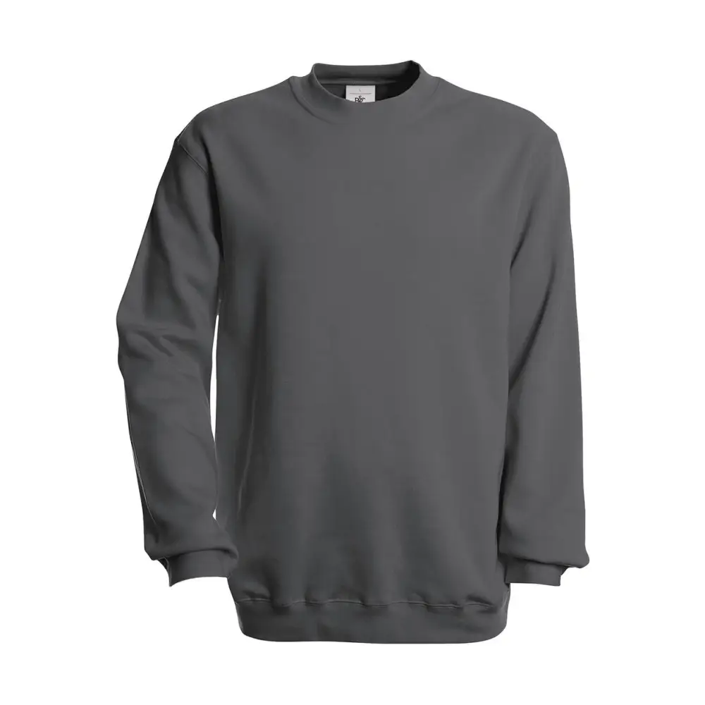 B&C Set In Sweatshirt - Steel Grey / S