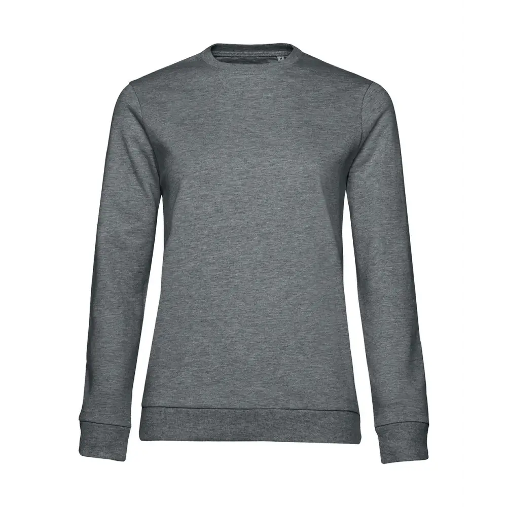 B&C #Set In /women French Terry - Heather Mid Grey / XS