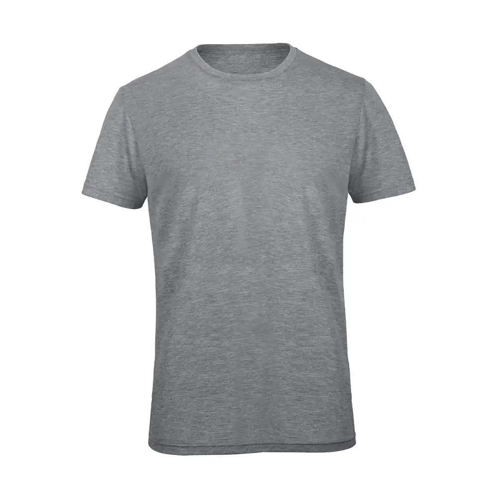 B&C Triblend/men T-Shirt - Heather Light Grey / S