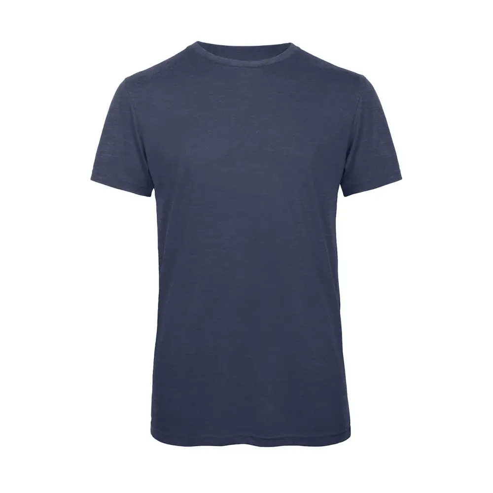 B&C Triblend/men T-Shirt - Heather navy / S