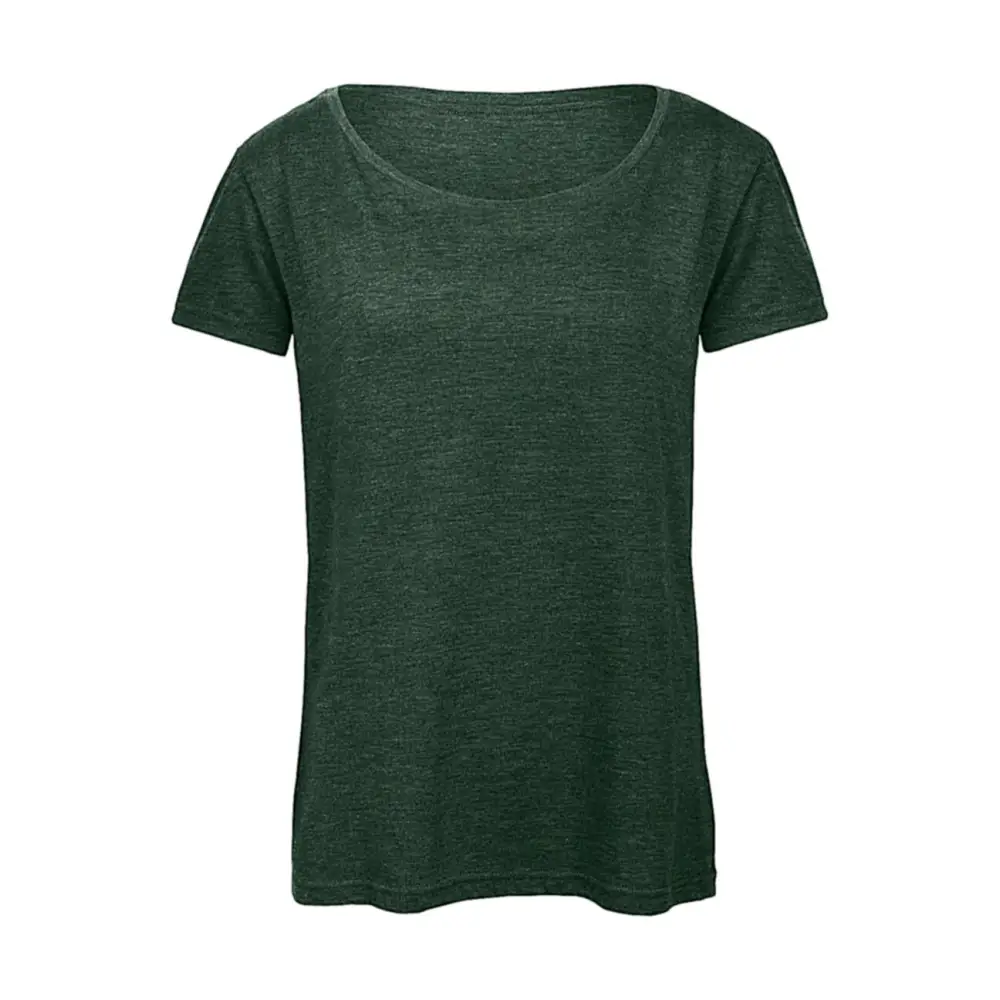 B&C Triblend/women T-Shirt - Heather Forest / XS