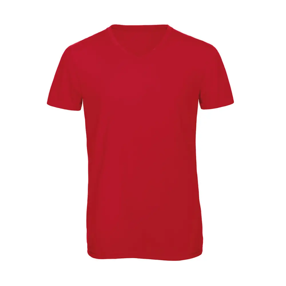 B&C V Triblend/men T-Shirt - Red / S