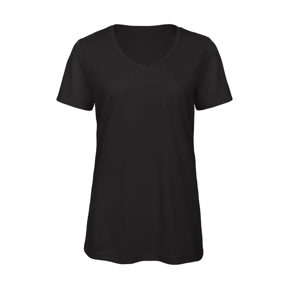 B&C V Triblend/women T-Shirt - Black / XS