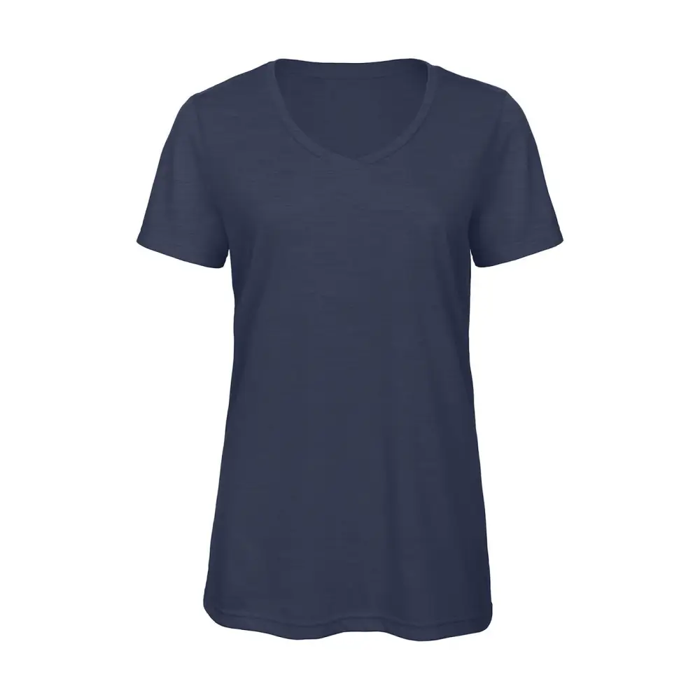 B&C V Triblend/women T-Shirt - Heather navy / XS