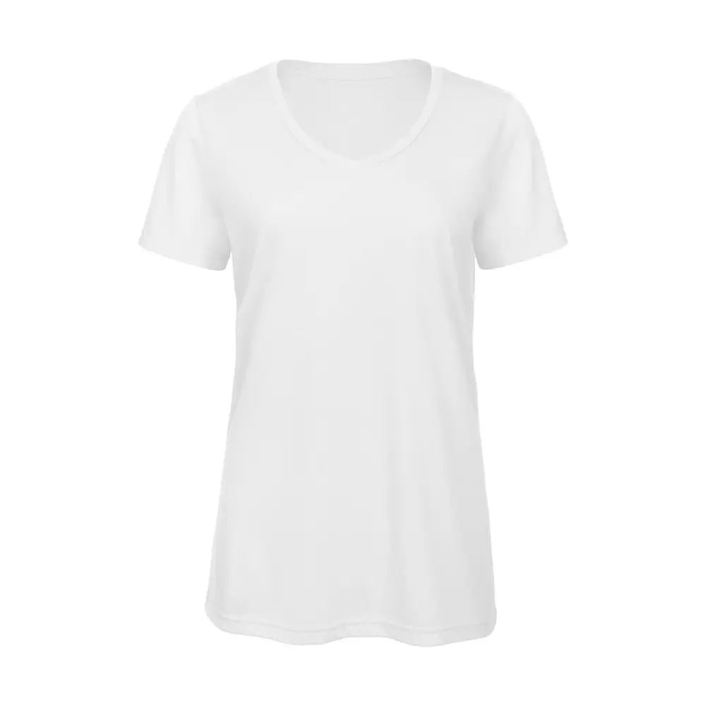 B&C V Triblend/women T-Shirt - White / XS