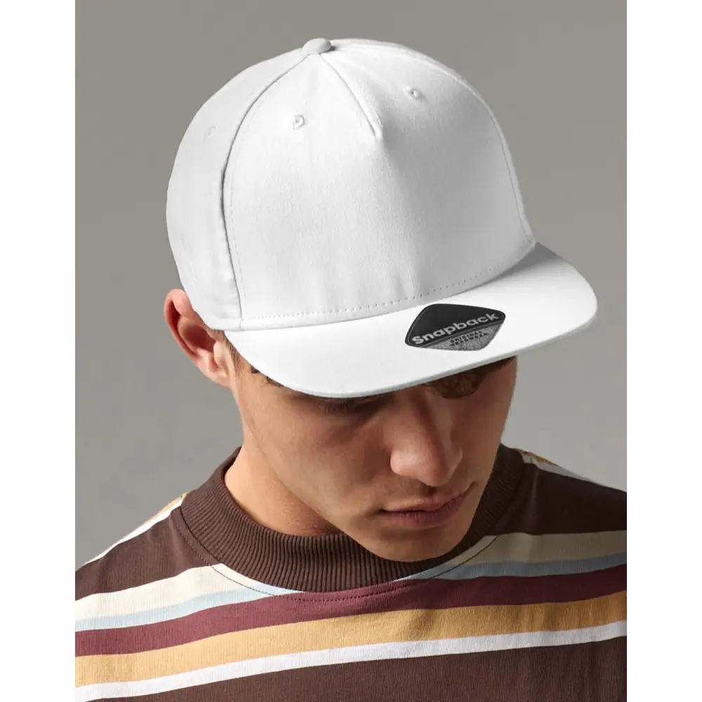 Beechfield 5 Panel Snapback Rapper Cap