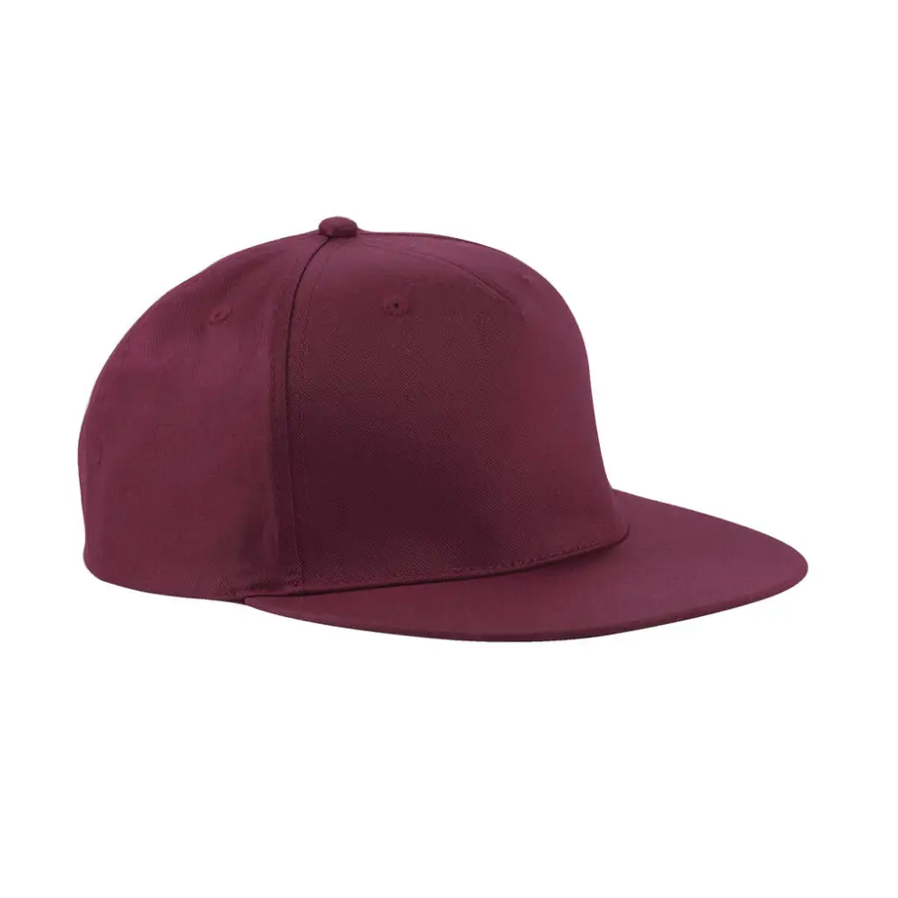 Beechfield 5 Panel Snapback Rapper Cap