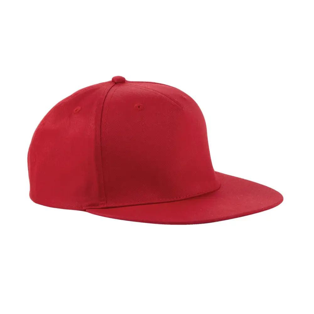 Beechfield 5 Panel Snapback Rapper Cap