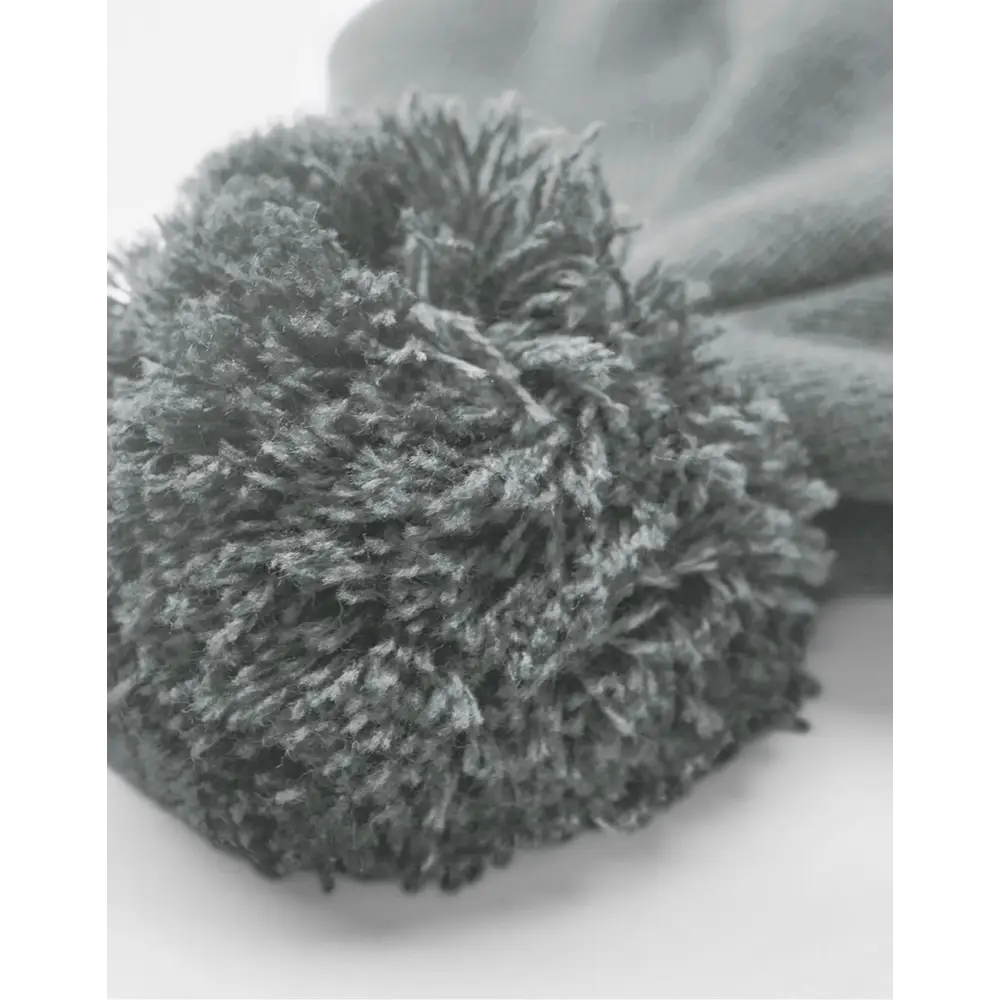 Beechfield Appliqué Patch Pom Beanie