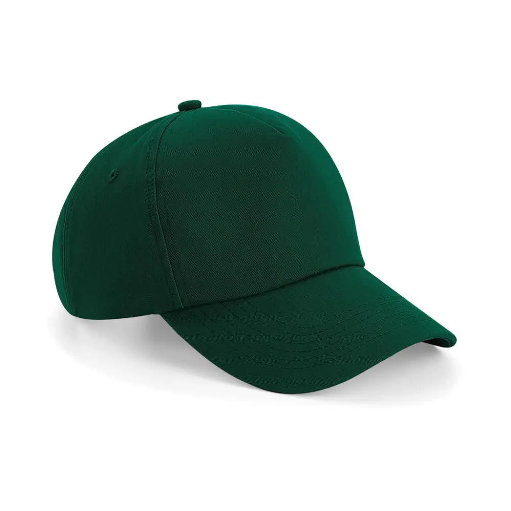 Beechfield Authentic 5 Panel Cap - Bottle Green