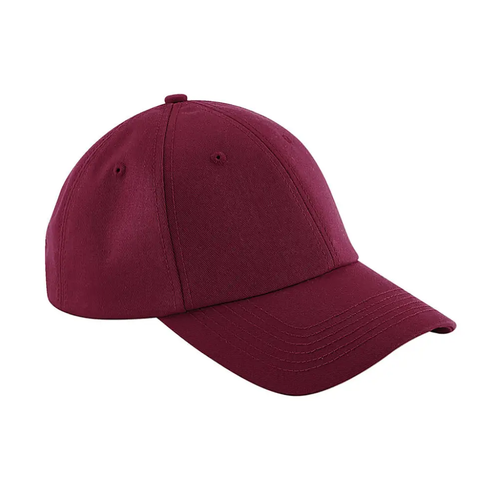 Beechfield Authentic Baseball Cap - Burgundy