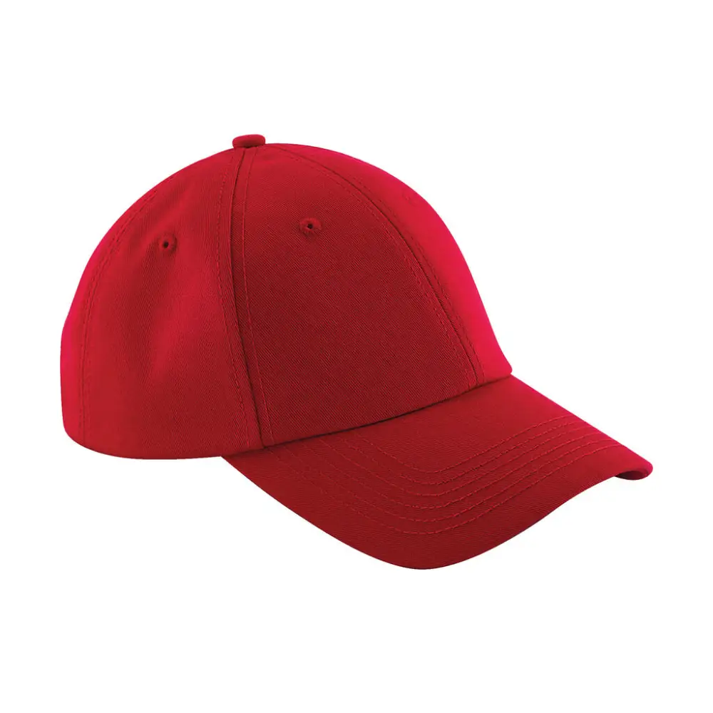 Beechfield Authentic Baseball Cap - Classic Red