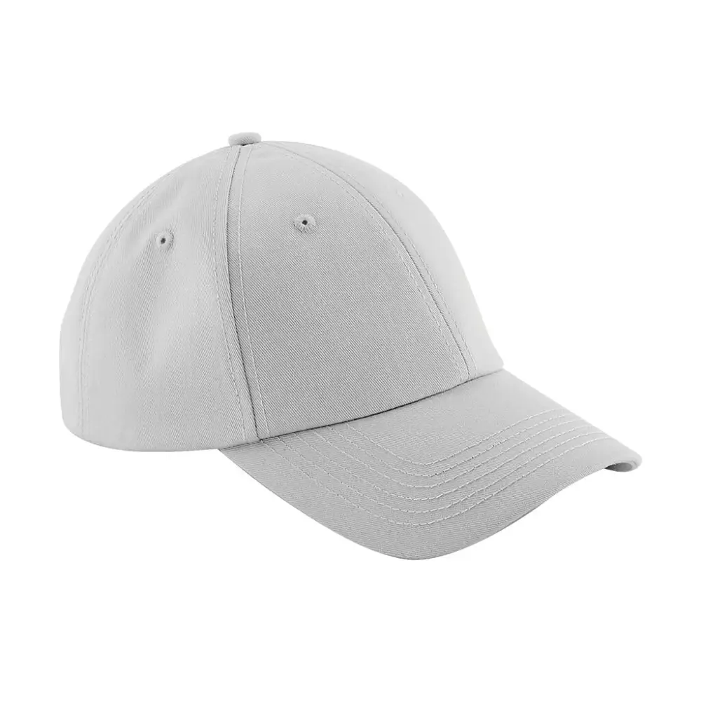 Beechfield Authentic Baseball Cap - Light Grey
