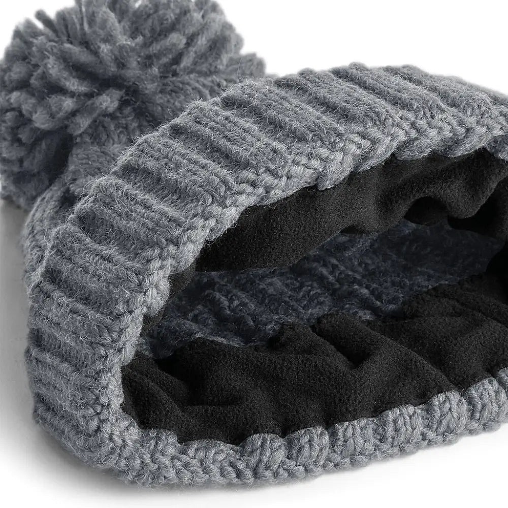 Beechfield Cable Knit Melange Beanie