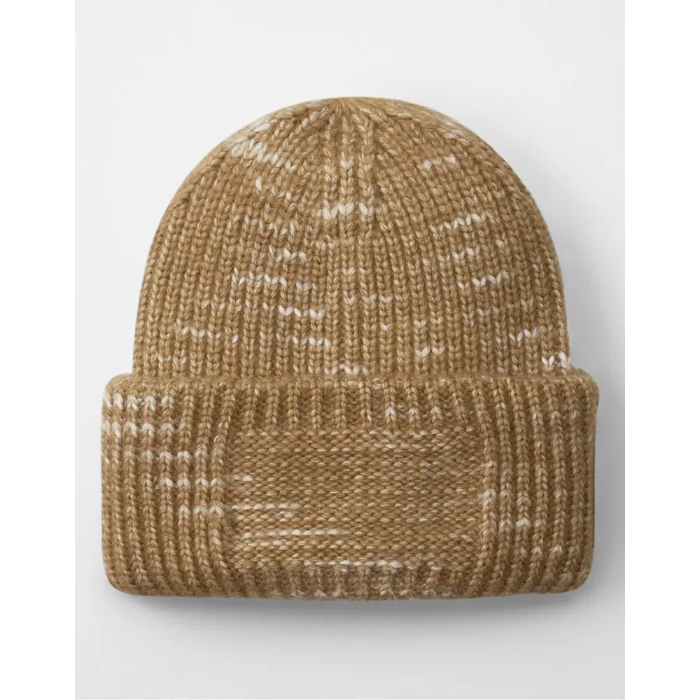 Beechfield Chunky Knitted Patch Beanie
