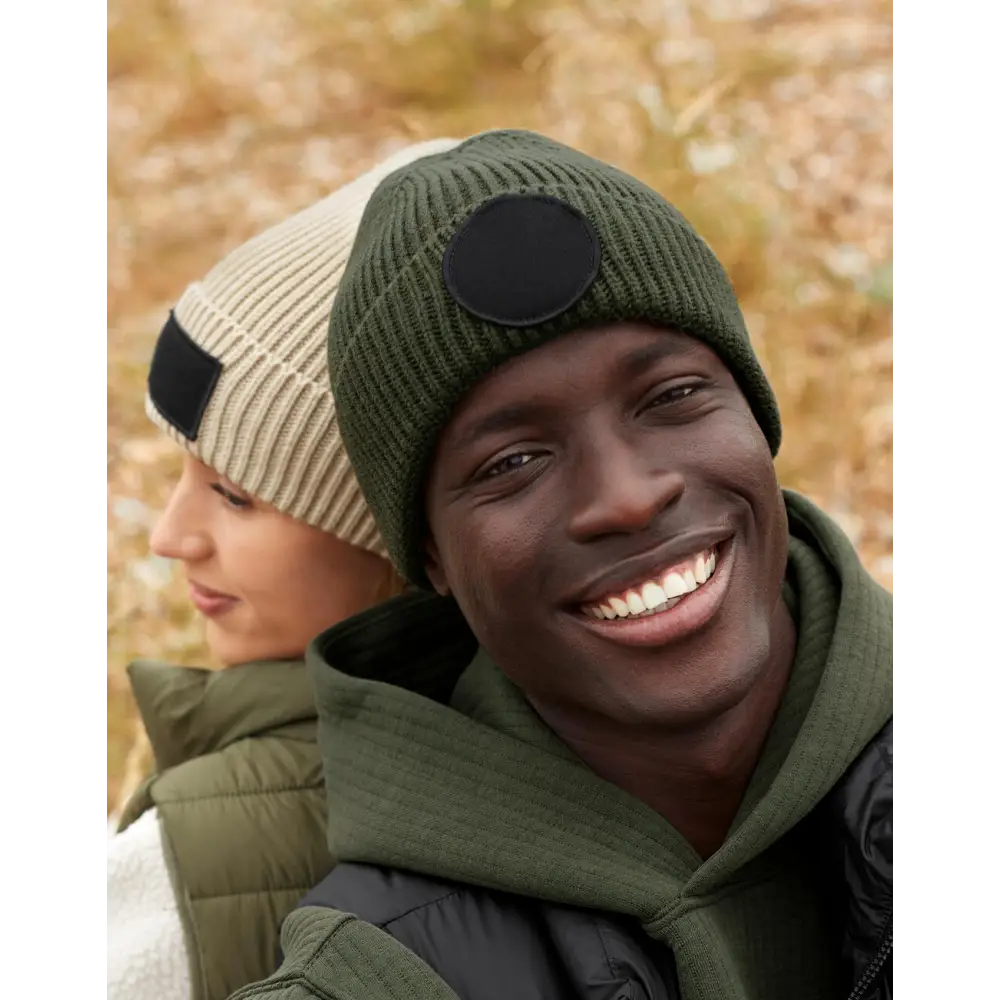 Beechfield Circular Fashion Patch Beanie