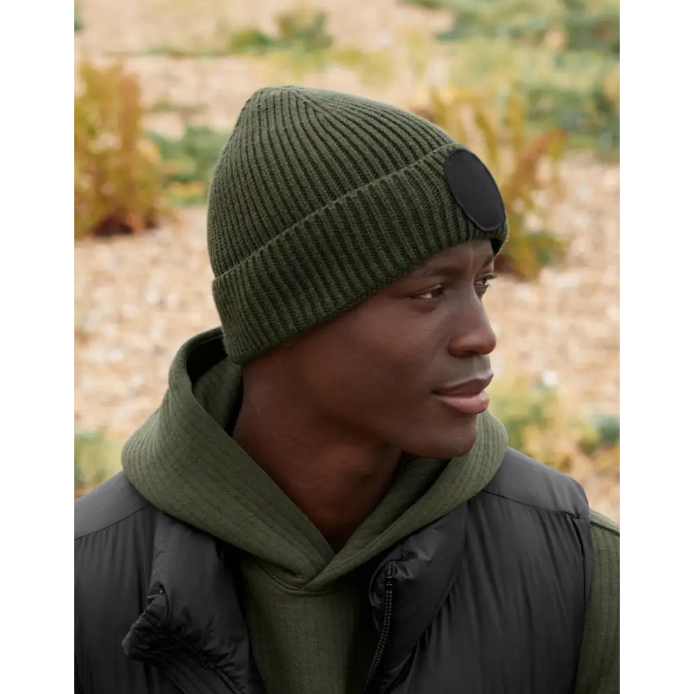 Beechfield Circular Fashion Patch Beanie