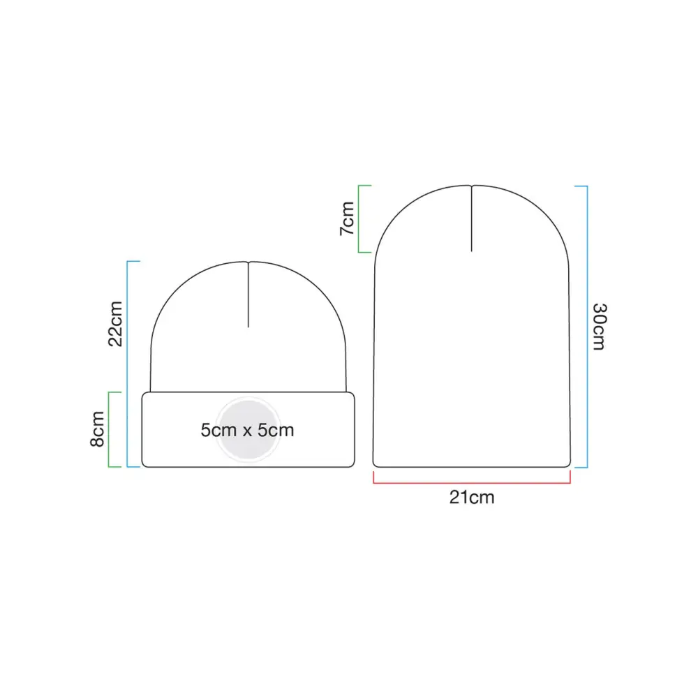 Beechfield Circular Patch Beanie