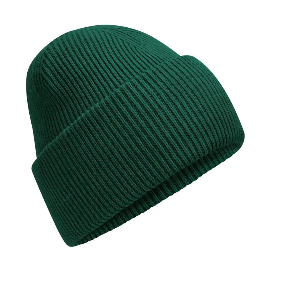 Beechfield Classic Engineered Deep Cuffed Beanie - Bottle Green