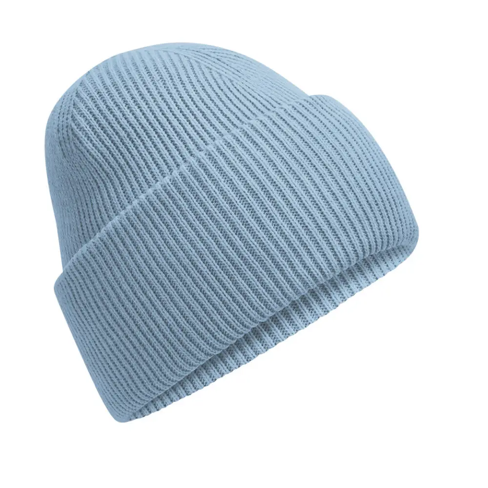 Beechfield Classic Engineered Deep Cuffed Beanie - Dusty Blue