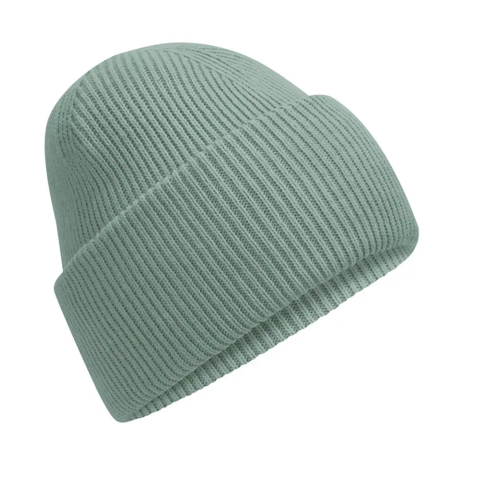 Beechfield Classic Engineered Deep Cuffed Beanie - Dusty Green