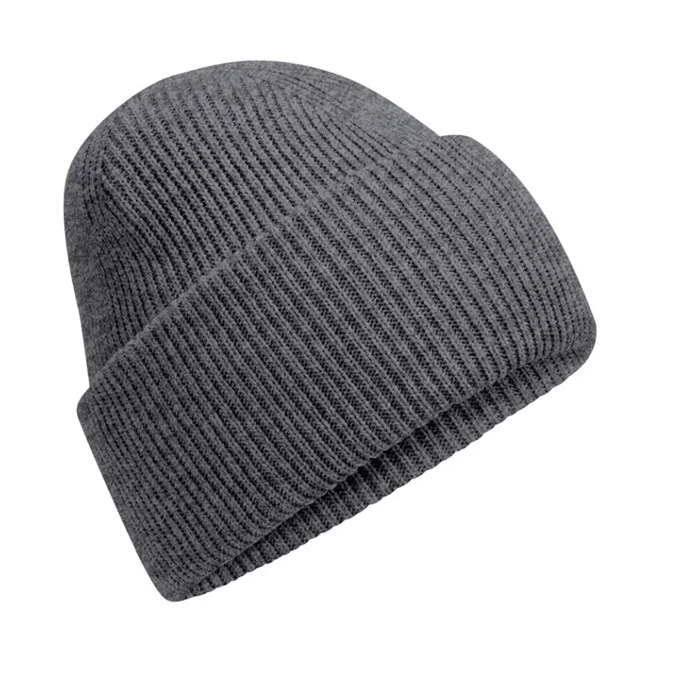 Beechfield Classic Engineered Deep Cuffed Beanie - Granite