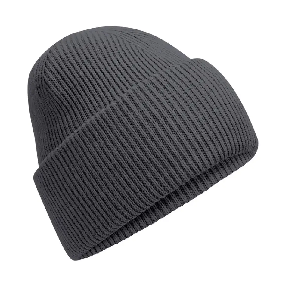 Beechfield Classic Engineered Deep Cuffed Beanie - Graphite Grey
