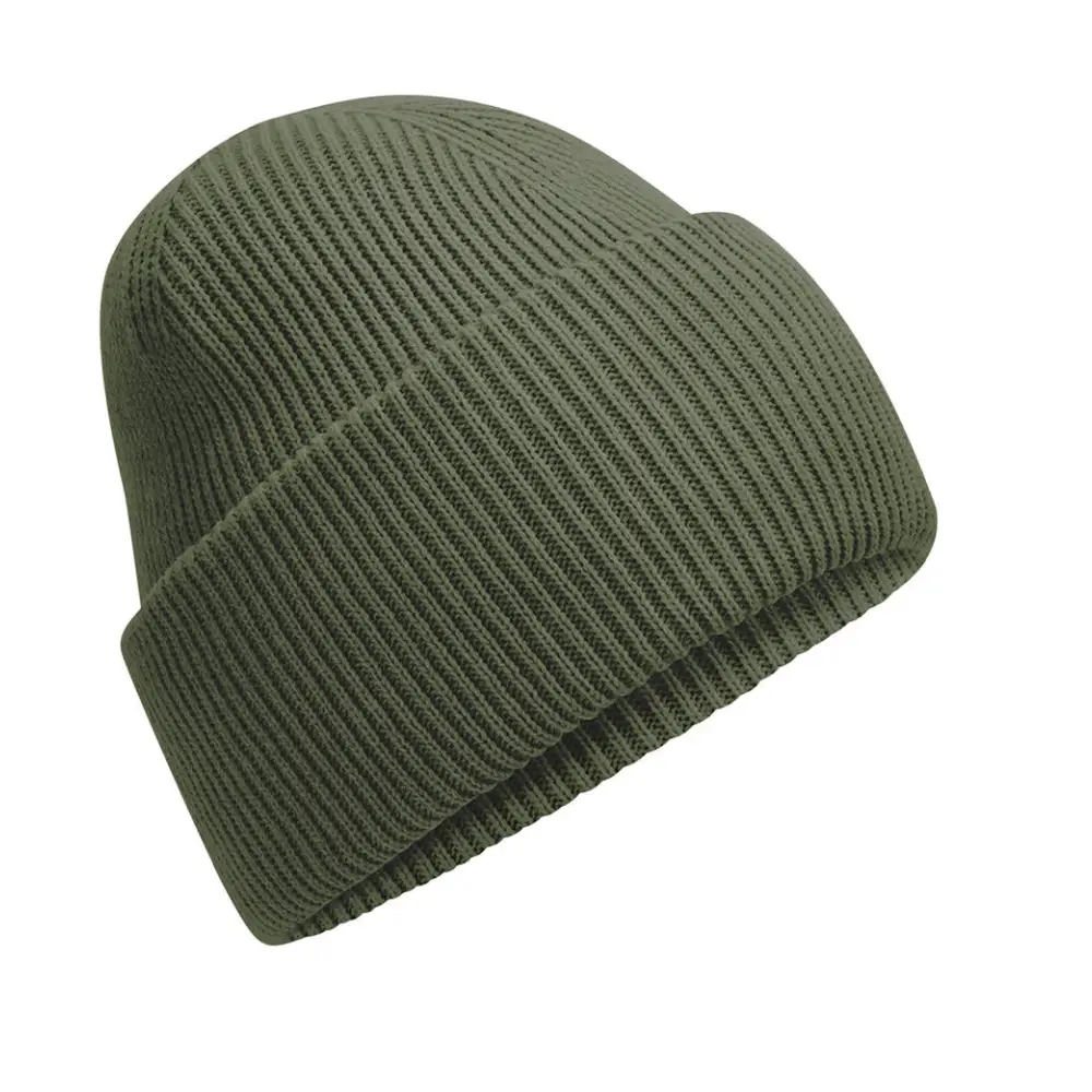Beechfield Classic Engineered Deep Cuffed Beanie - Olive Green