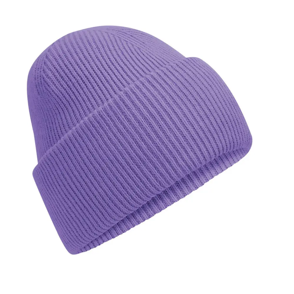 Beechfield Classic Engineered Deep Cuffed Beanie - Violet