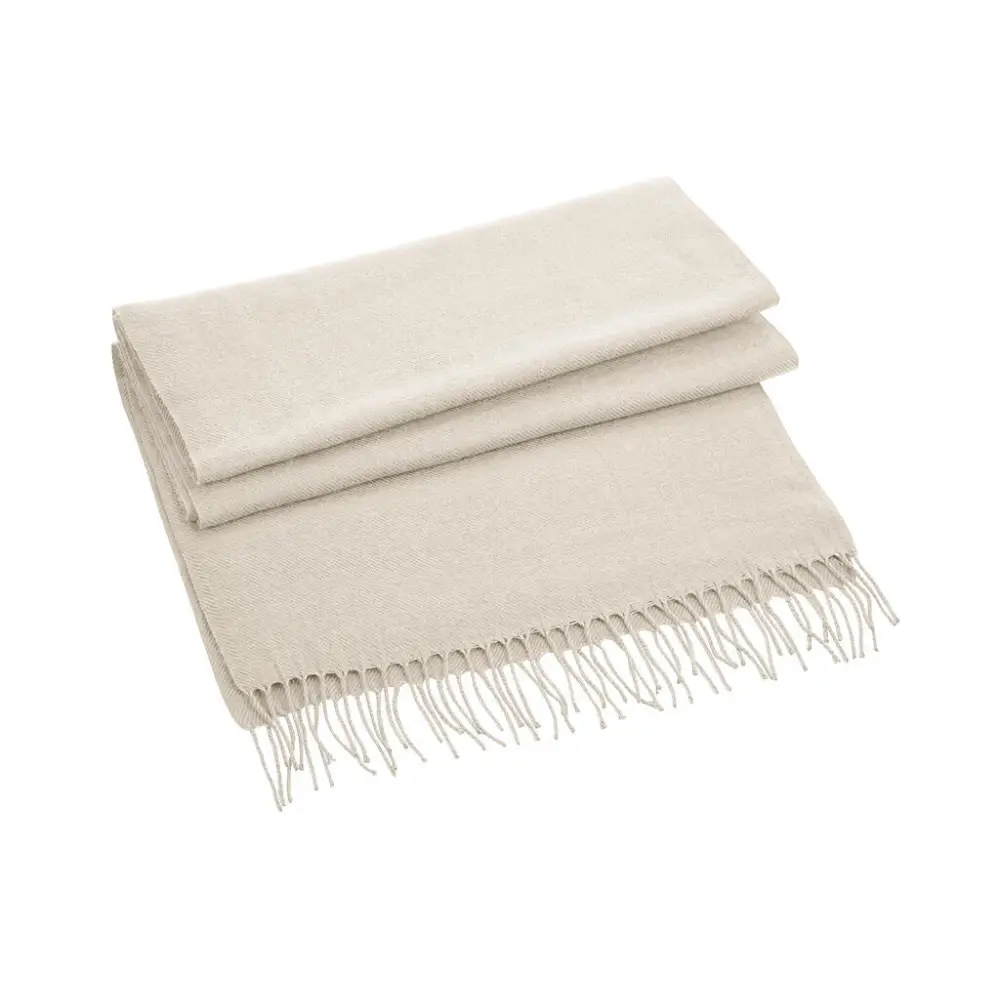 Beechfield Classic Woven Scarf - Almond