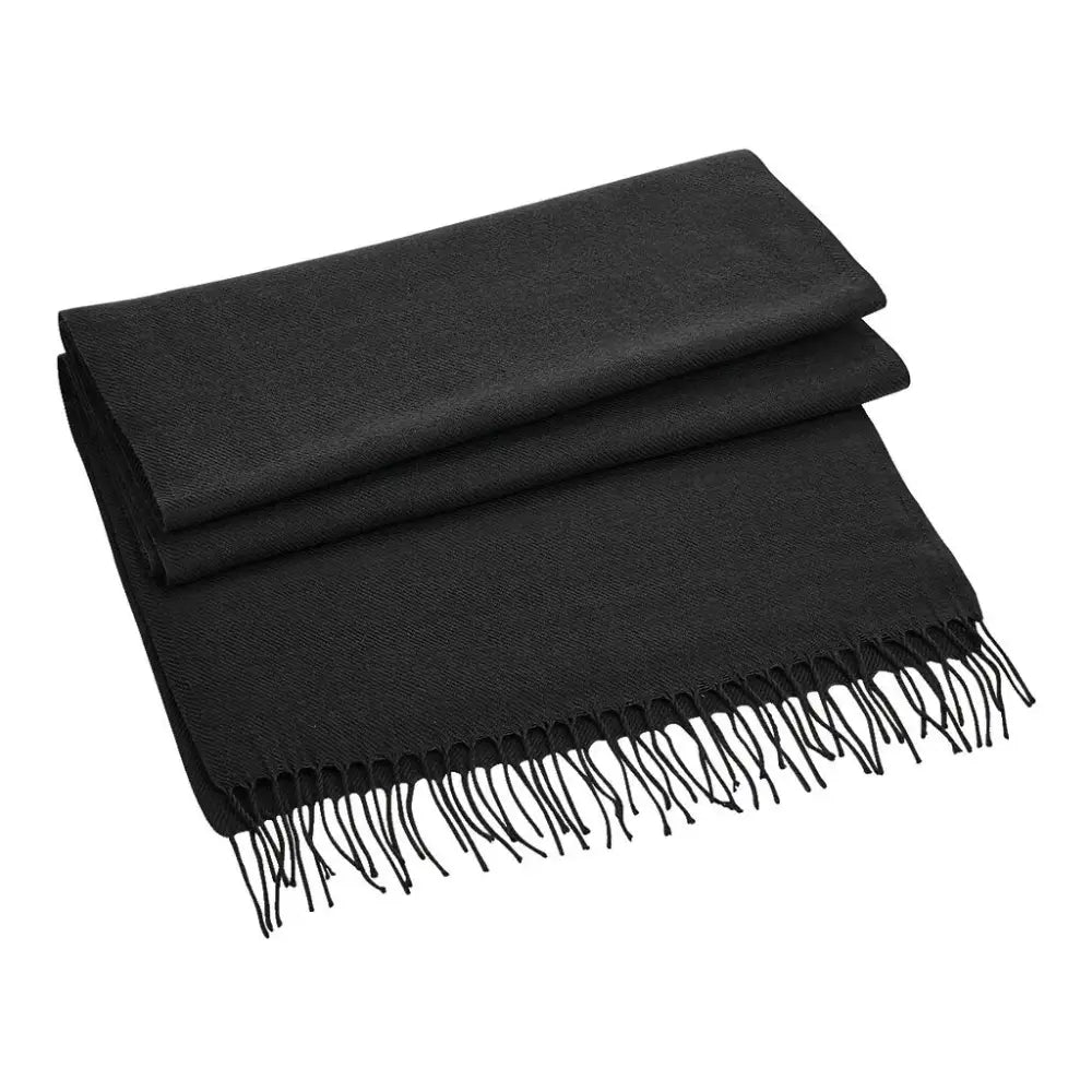 Beechfield Classic Woven Scarf - Black
