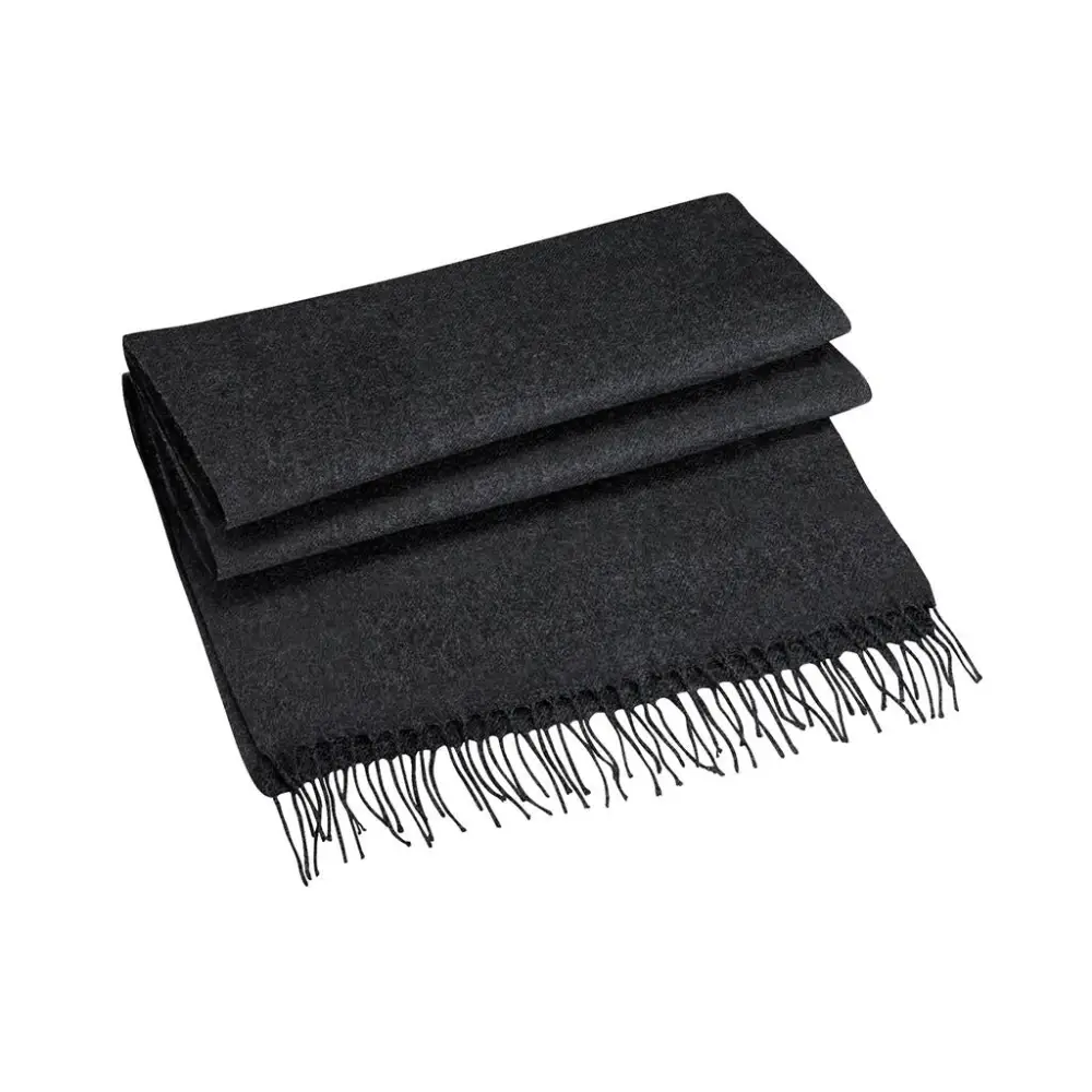 Beechfield Classic Woven Scarf - Charcoal