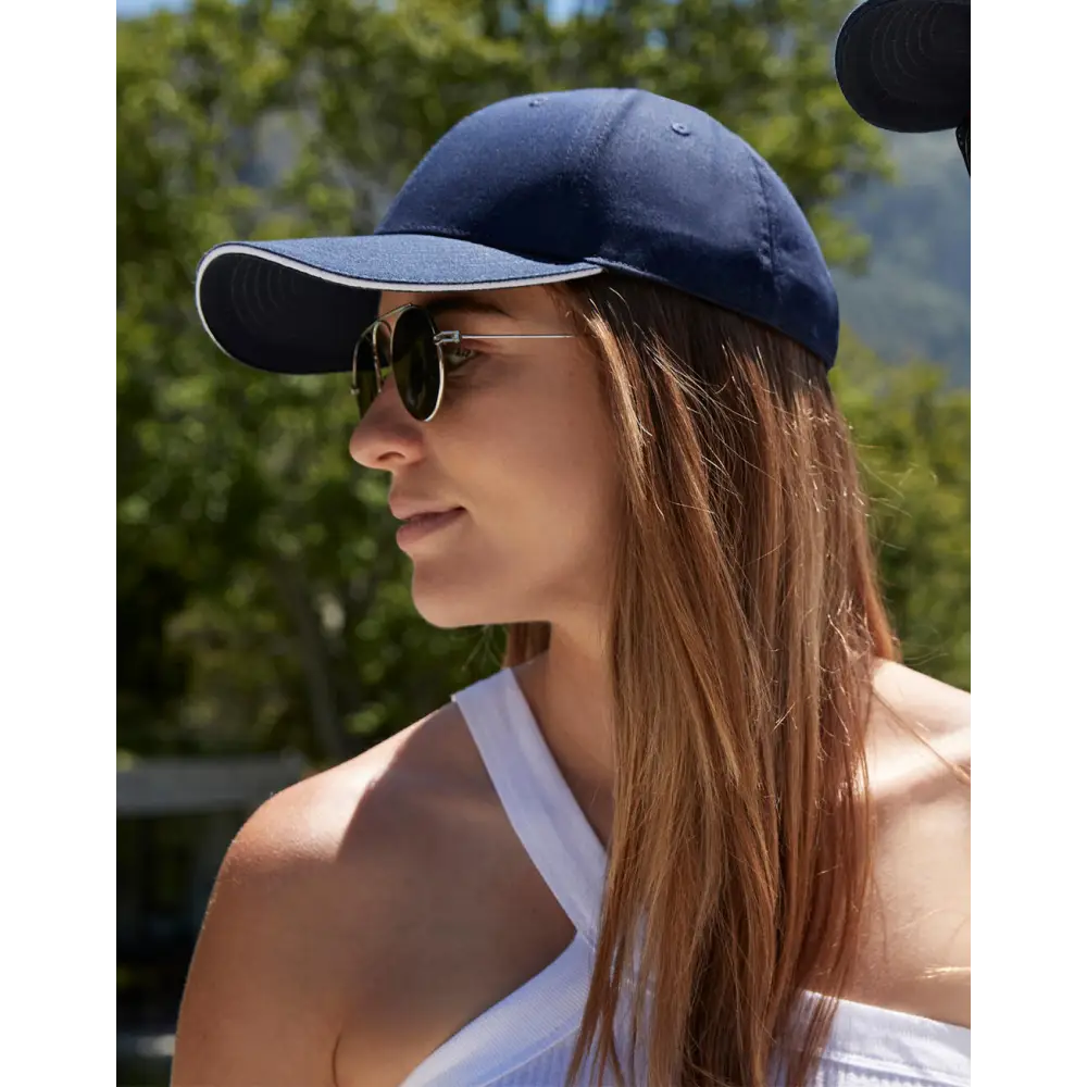 Beechfield EarthAware® Clas. Org. Cotton 6 Panel Sandwich P.