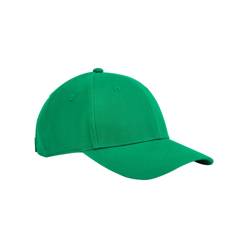 Beechfield EarthAware® Junior Clas. Org. Cotton 6 Panel Cap - Kelly Green