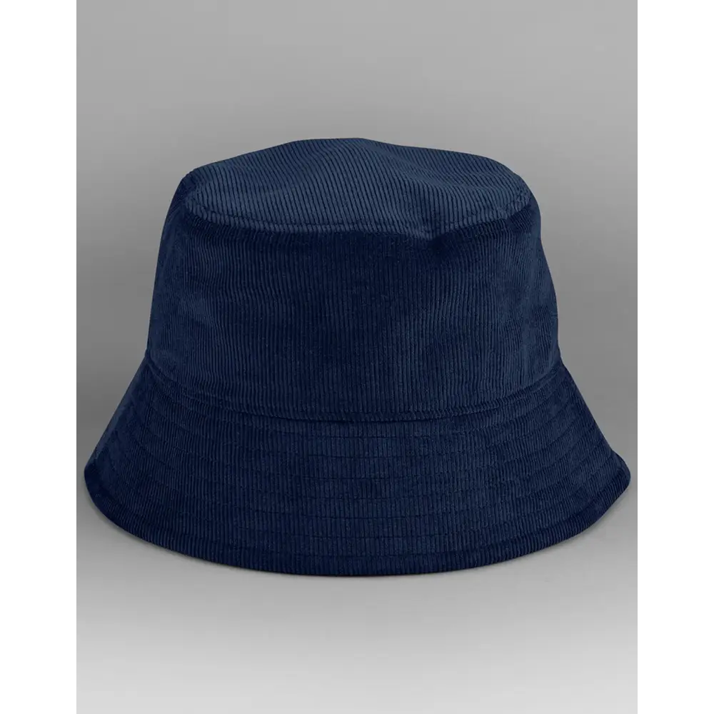 Beechfield EarthAware® Organic Cord Bucket Hat - Oxford Navy / S/M