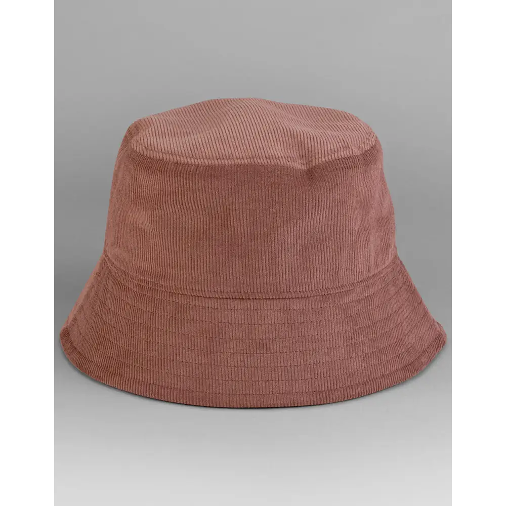 Beechfield EarthAware® Organic Cord Bucket Hat - Redwood / S/M