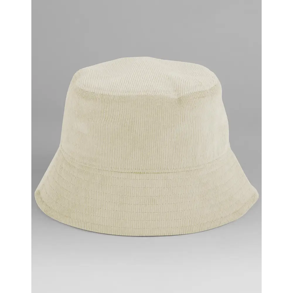 Beechfield EarthAware® Organic Cord Bucket Hat - Stone / S/M