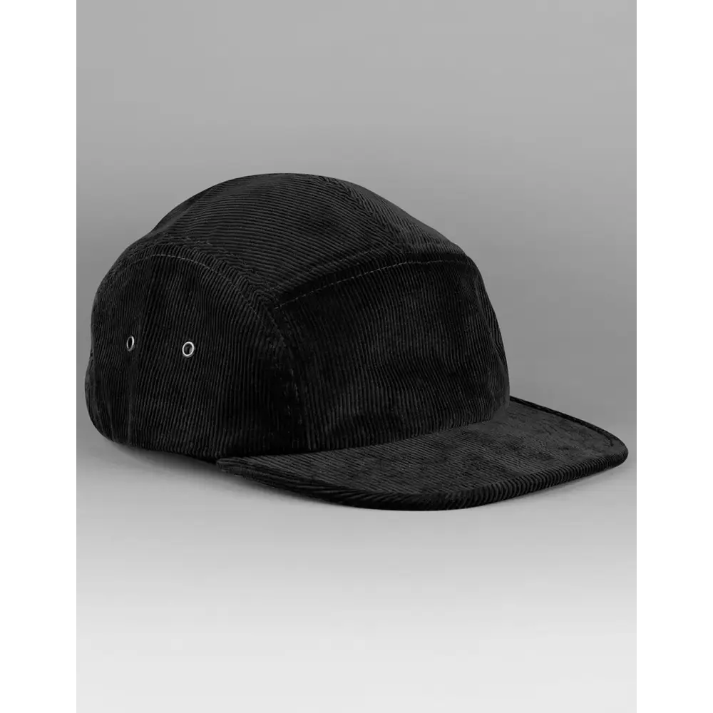 Beechfield EarthAware® Organic Cord Camper Cap - Black