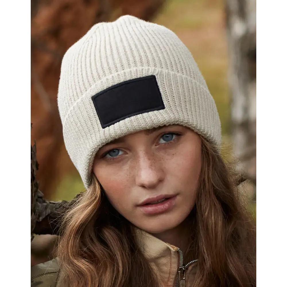 Beechfield Fashion Patch Beanie