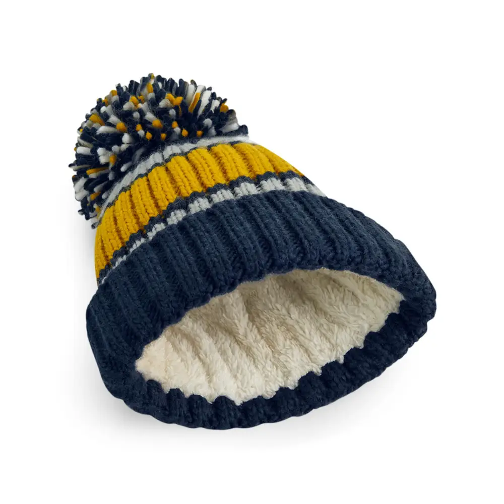 Beechfield Hygge Striped Beanie