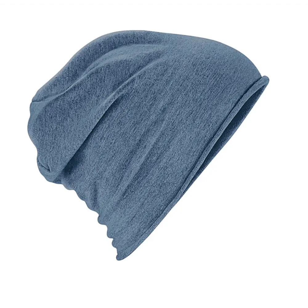 Beechfield Jersey Beanie - Denim Blue