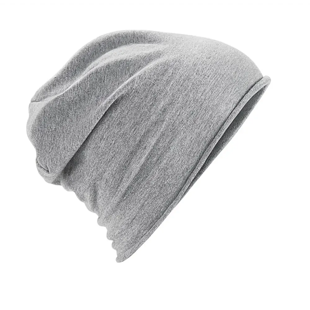 Beechfield Jersey Beanie - Heather Grey