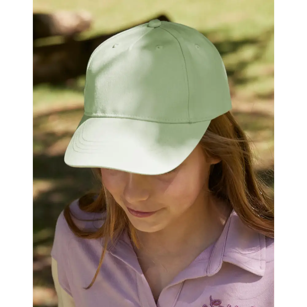 Beechfield Junior Organic Cotton 5 Panel Cap