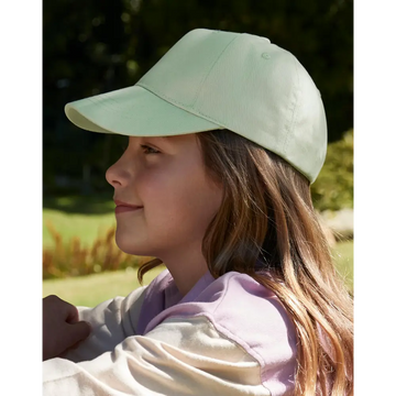 Beechfield Junior Organic Cotton 5 Panel Cap