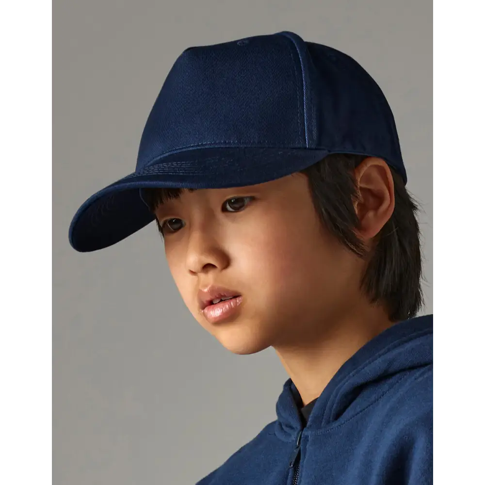 Beechfield Junior Organic Cotton 5 Panel Cap