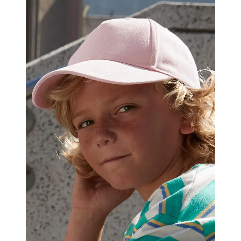 Beechfield Junior Organic Cotton 5 Panel Cap