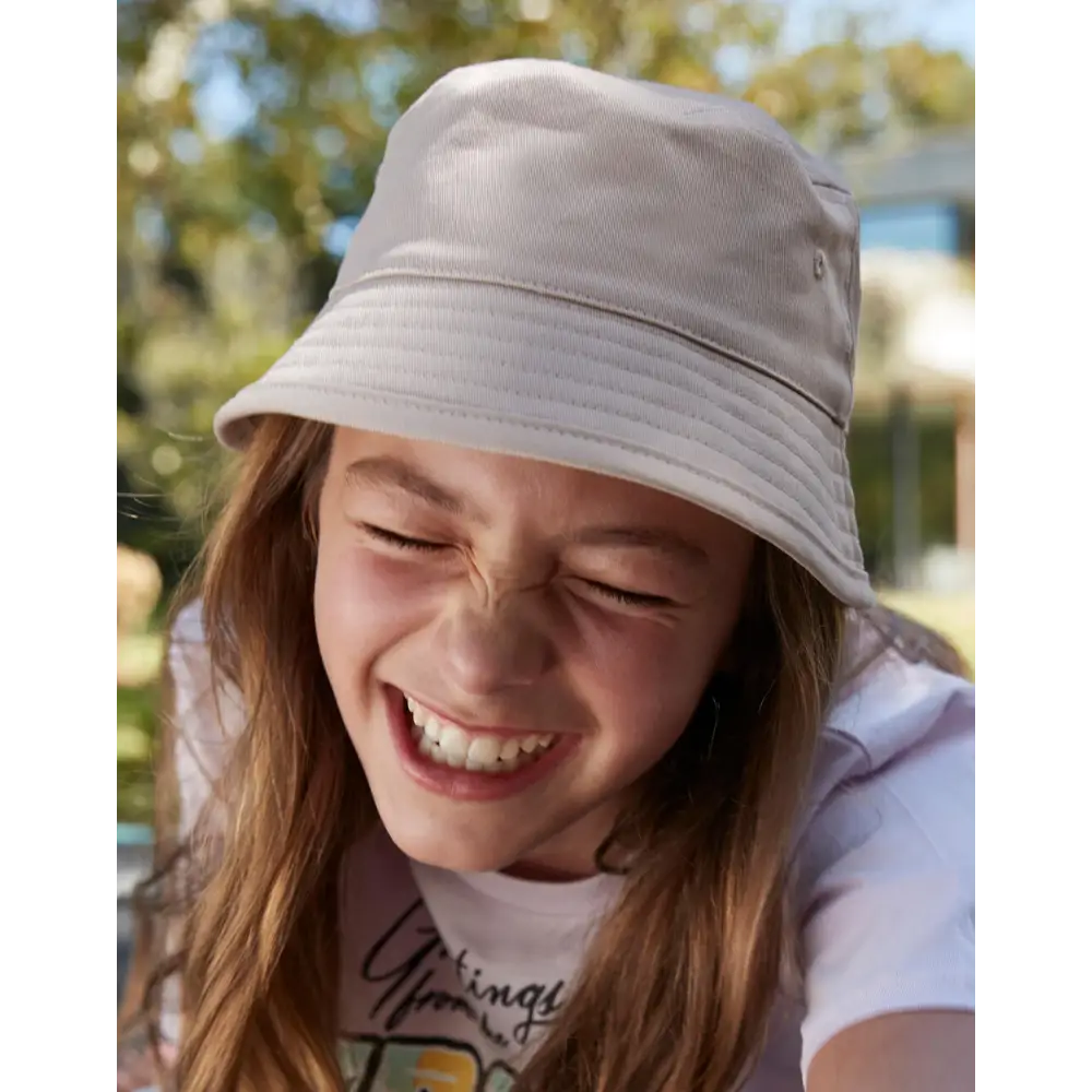 Beechfield Junior Organic Cotton Bucket Hat